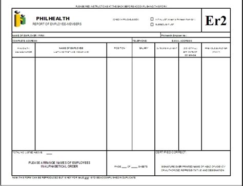 ER2 Report of Employee.